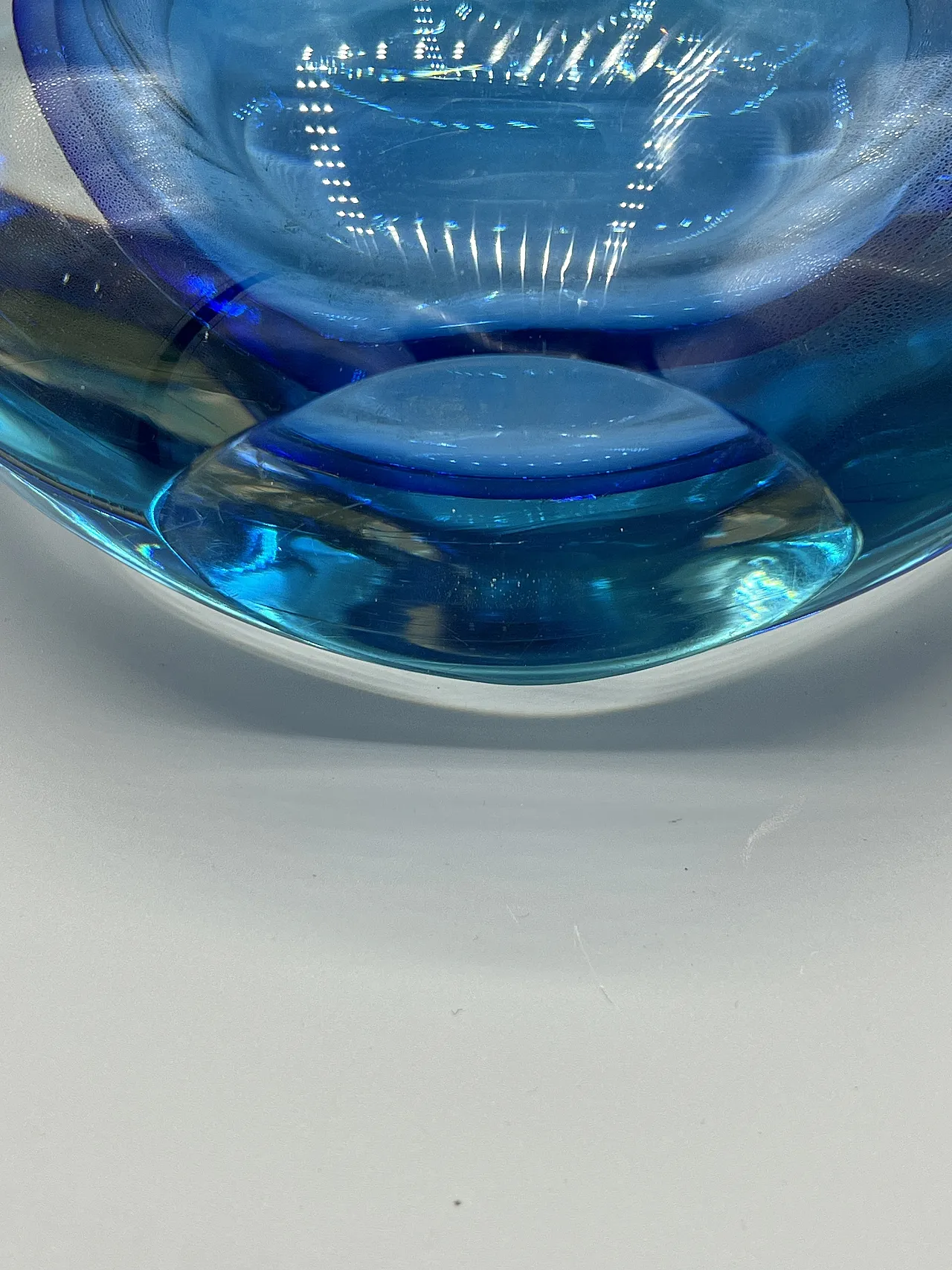 Cenedese Murano vaso in vetro, anni '70 5