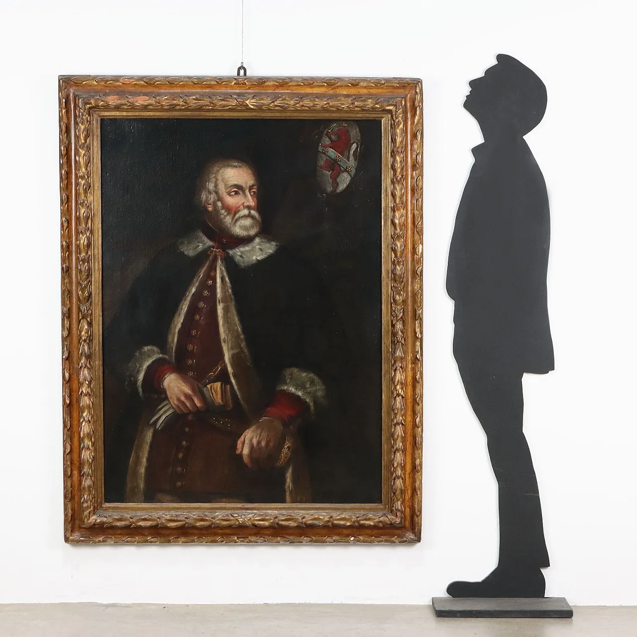 Ritratto di Nobile, olio su tela, '600 2