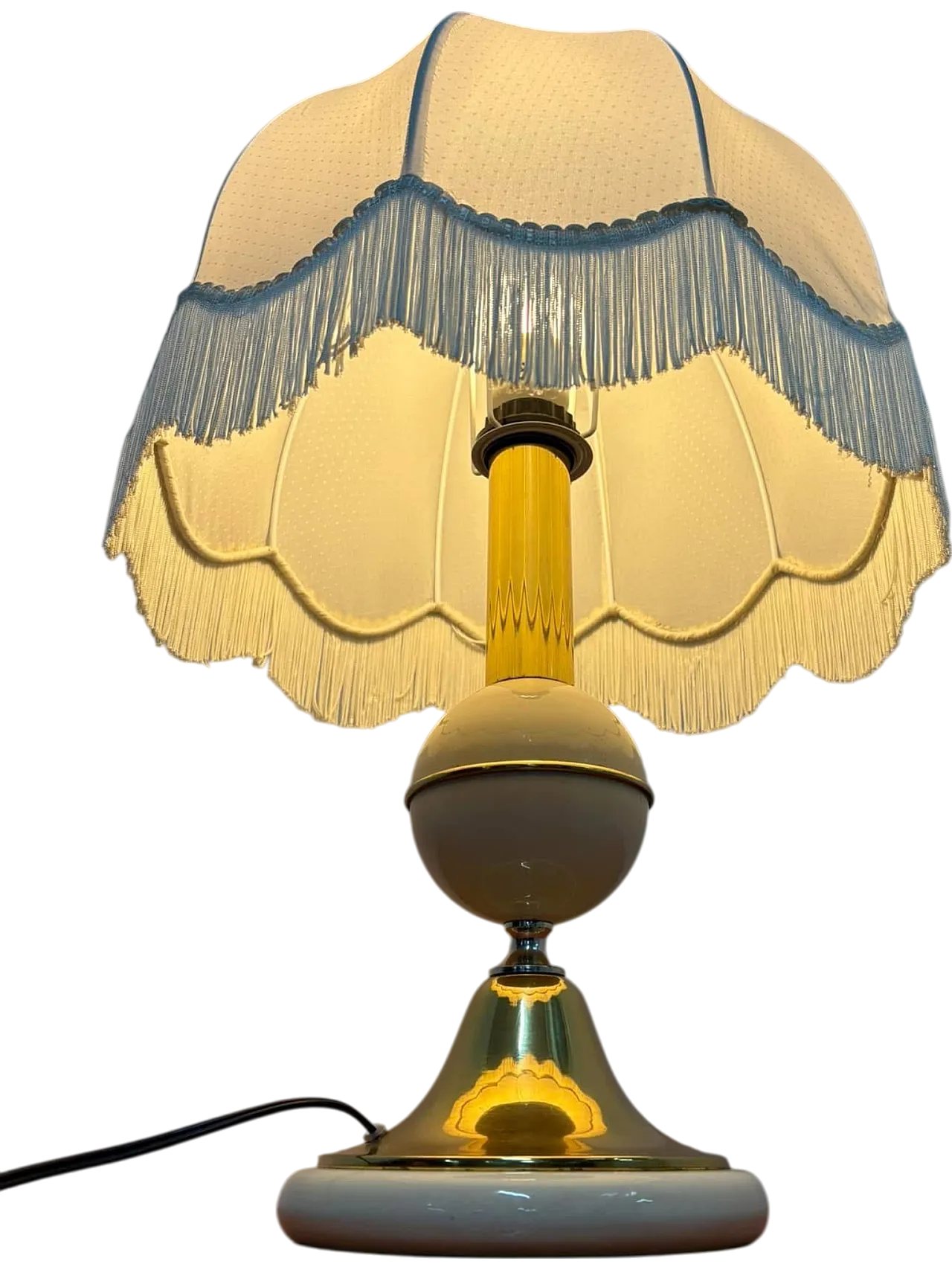 Lamp brass and aluminum , 70s 12