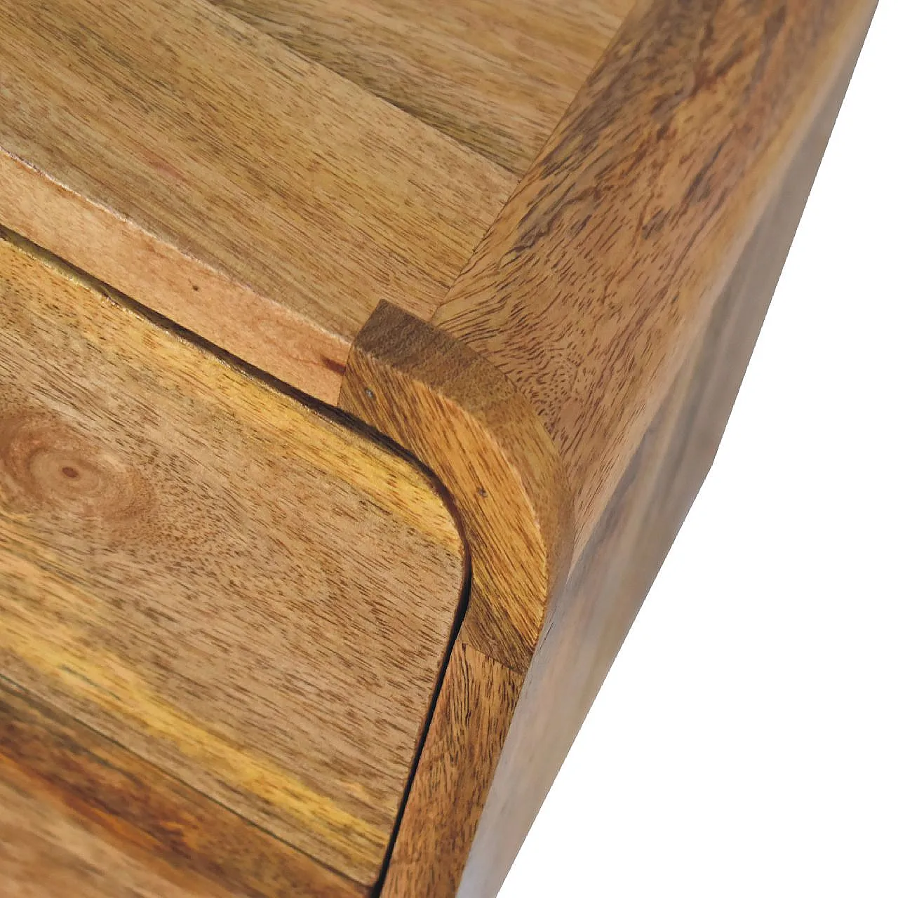 Comodino a muro in legno massiccio, 2000 5