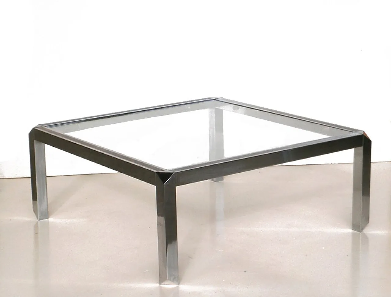Tavolino da caffè grande moderno, anni '70 1
