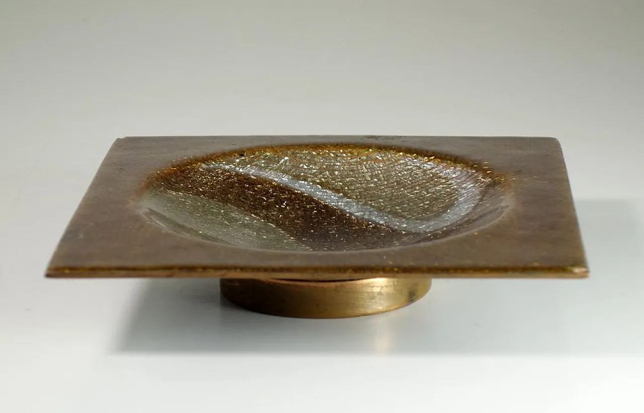 Scultura in rame smaltato di Gio Ponti per Del Campo, anni '50 2