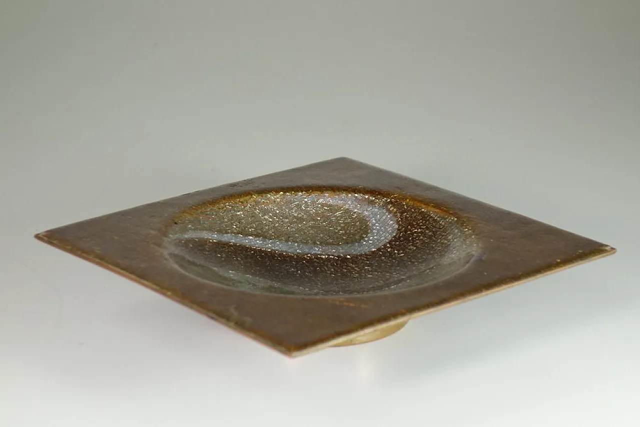 Scultura in rame smaltato di Gio Ponti per Del Campo, anni '50 3