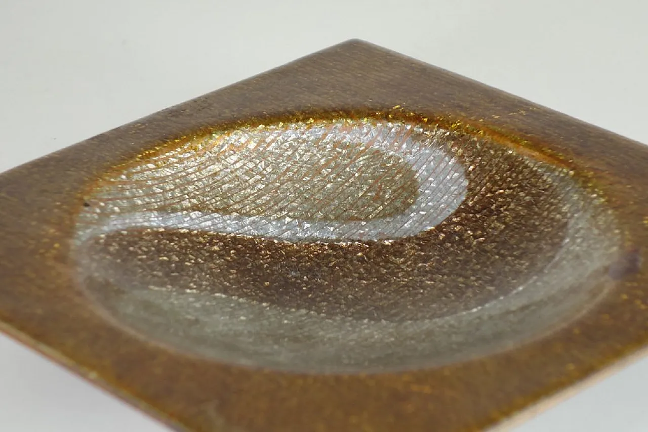 Scultura in rame smaltato di Gio Ponti per Del Campo, anni '50 10