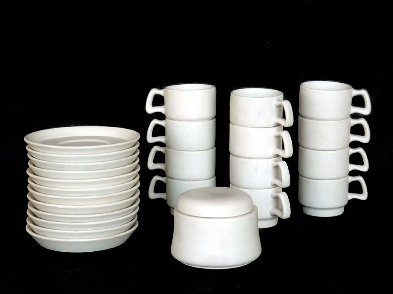 Set in gres di Ambrogio Pozzi per Gresline, anni '60 1