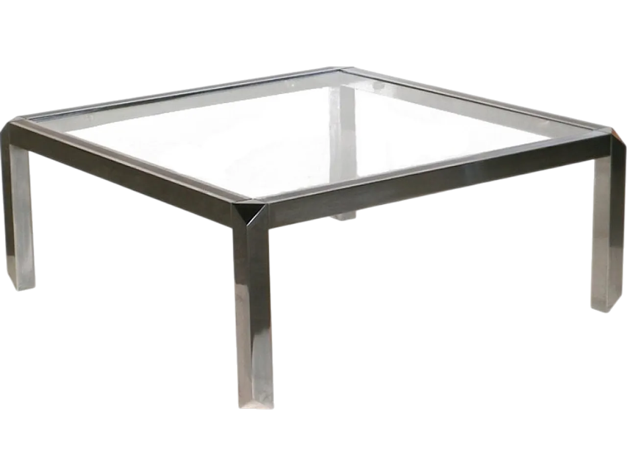 Tavolino da caffè grande moderno, anni '70 5