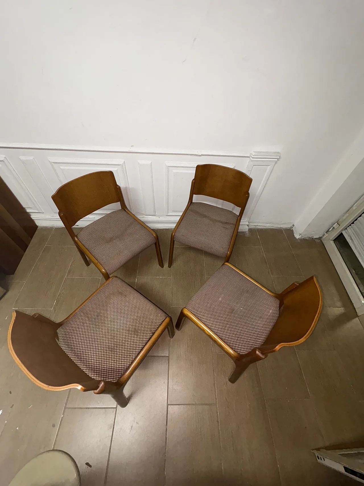 Sedie in legno anni 60 2