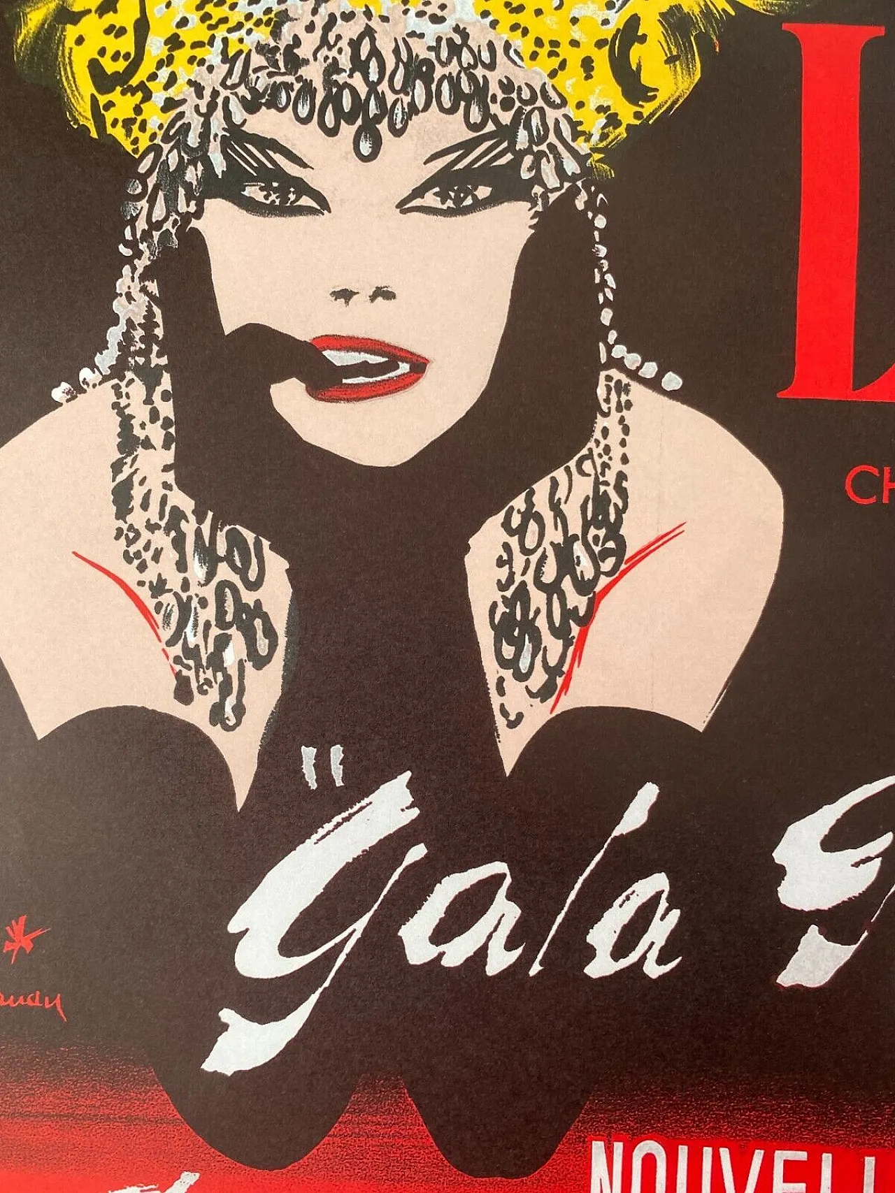 René Gruau, Lido, Gala Revue,  Poster, 1970s 9