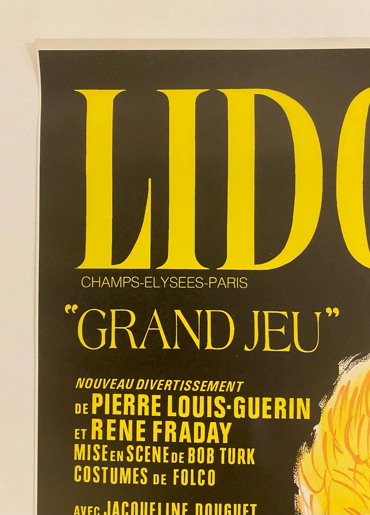 René Gruau, Lido, Gran Game, Poster, anni '70 4