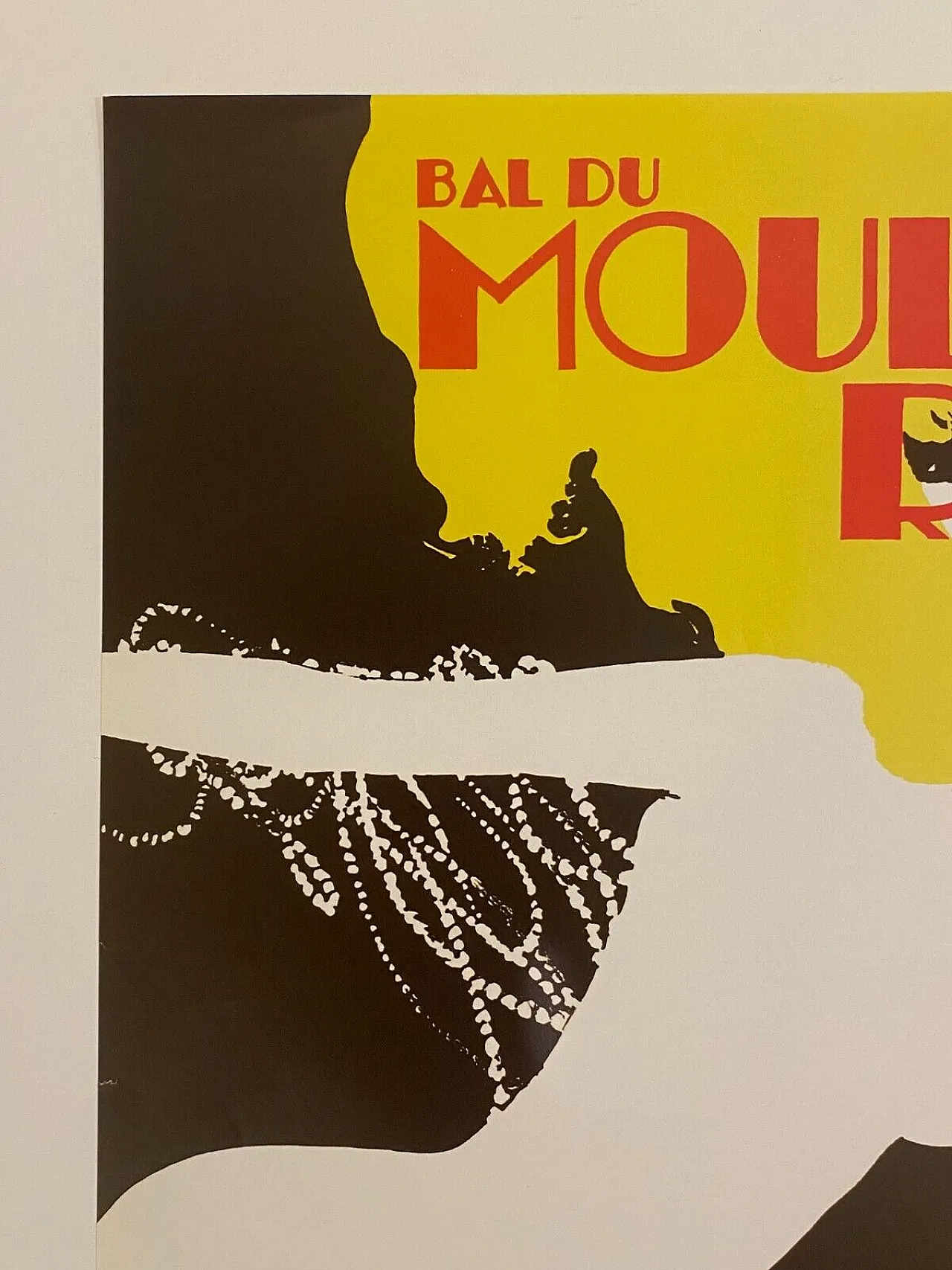 René Gruau, Bal du Moulin Rouge Paris, Festival poster, anni '80 4