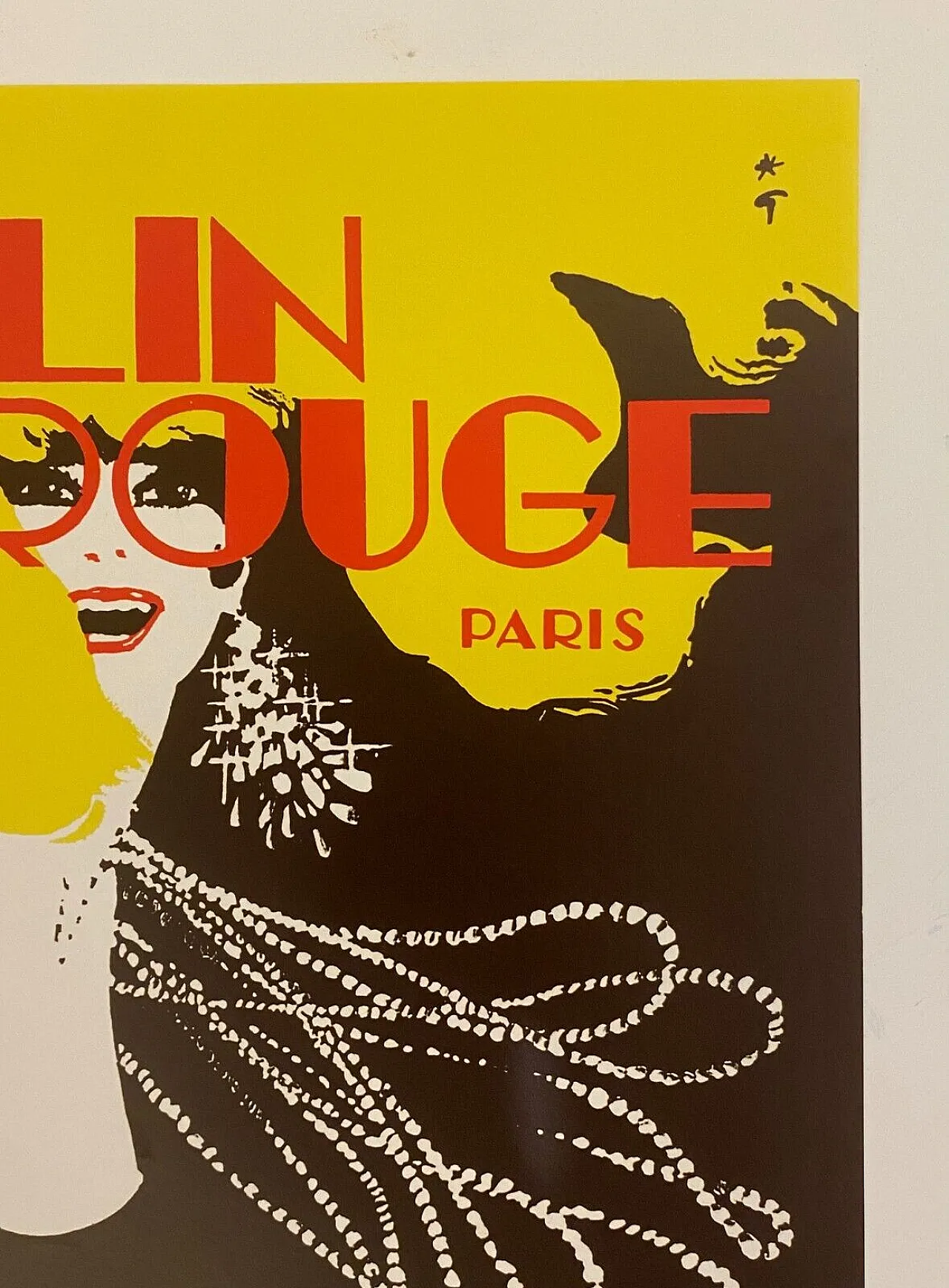 René Gruau, Bal du Moulin Rouge Paris, Festival poster, anni '80 5