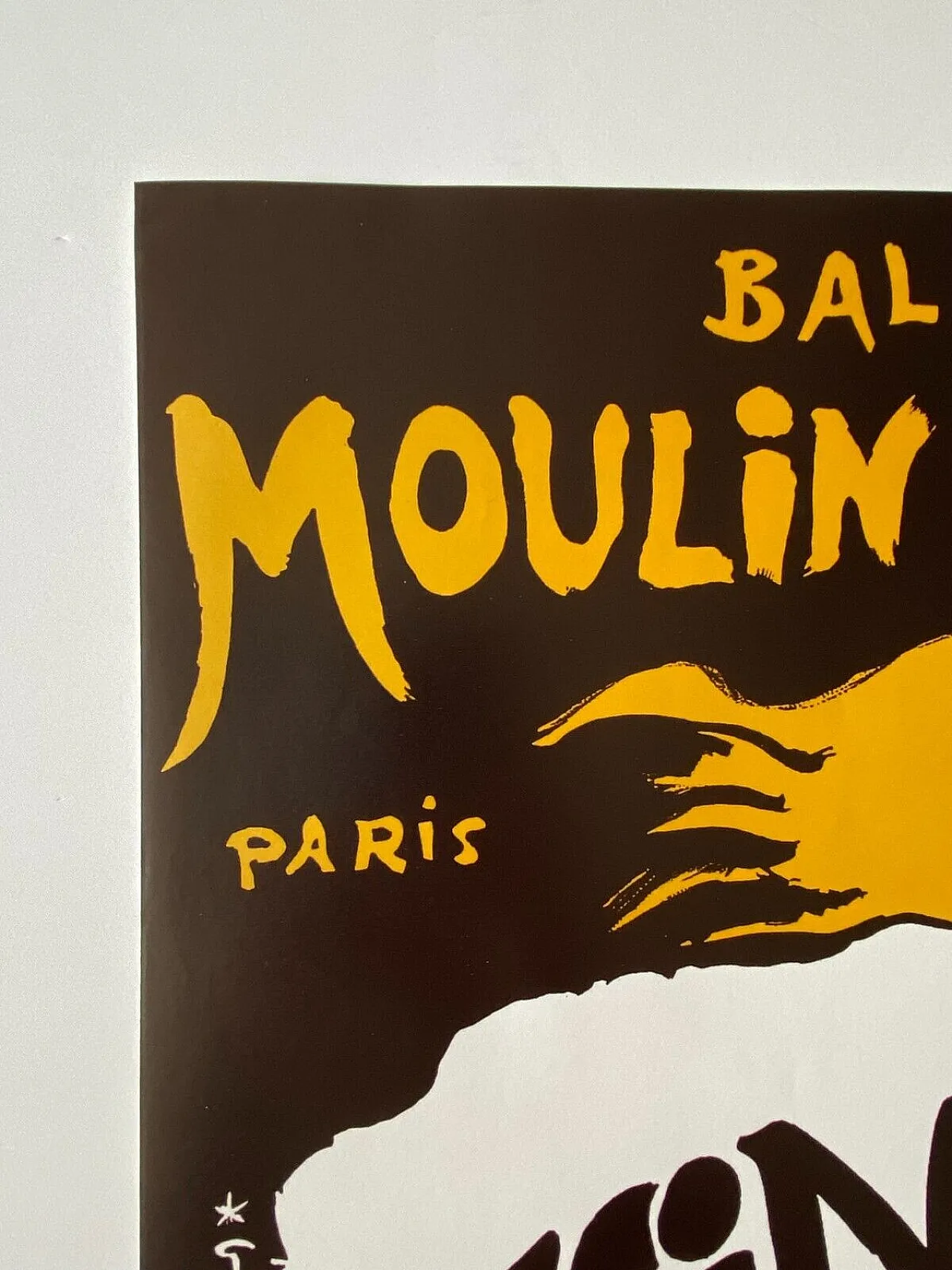 René Gruau, Bal du Moulin Rouge, Fascination, poster, 1980s 4
