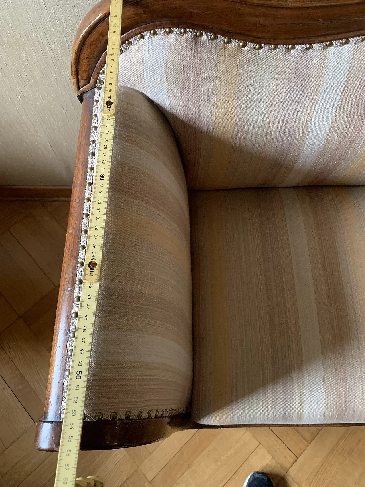 Sleigh sofa, 19th century 4