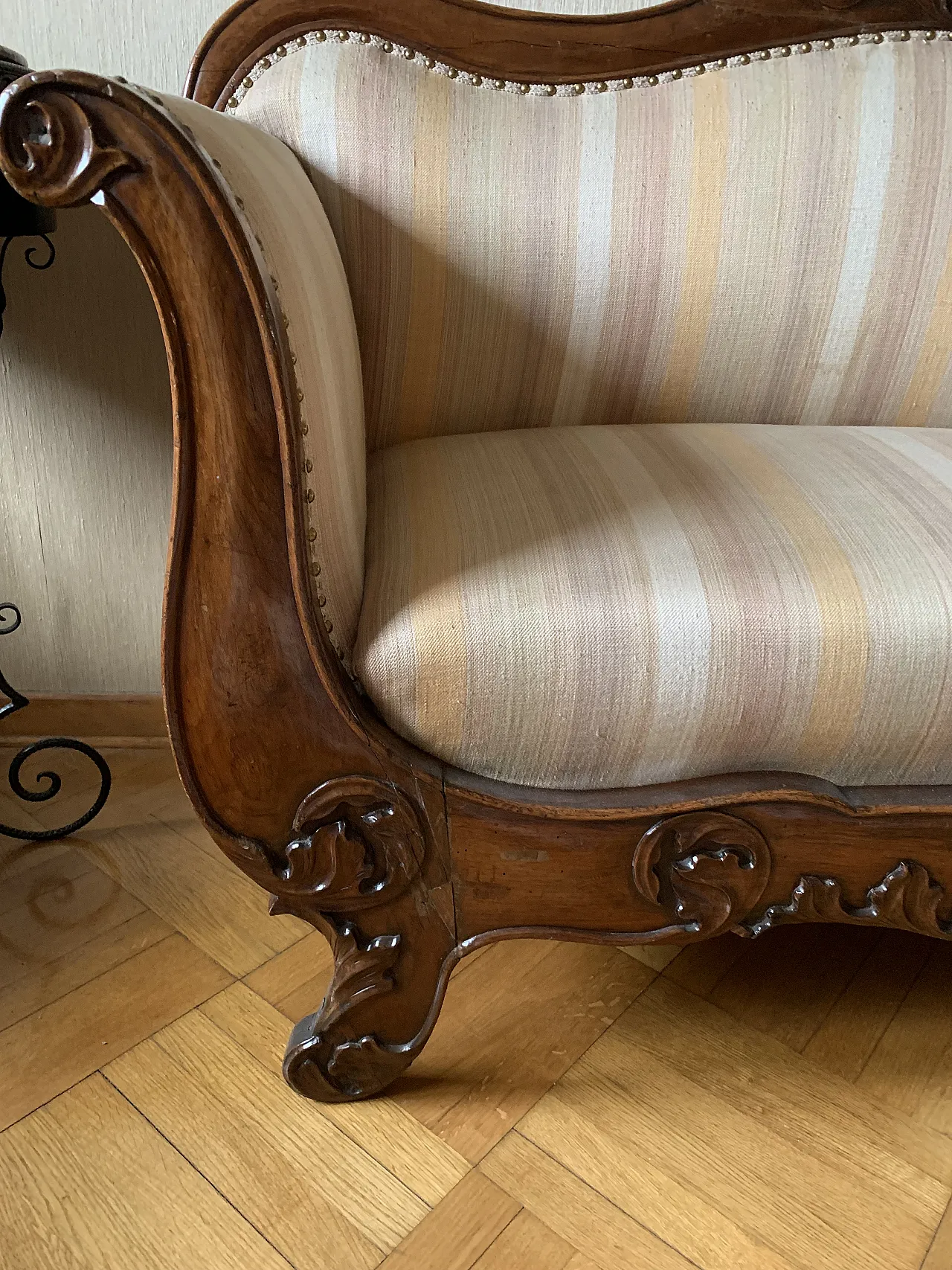 Sleigh sofa, 19th century 10