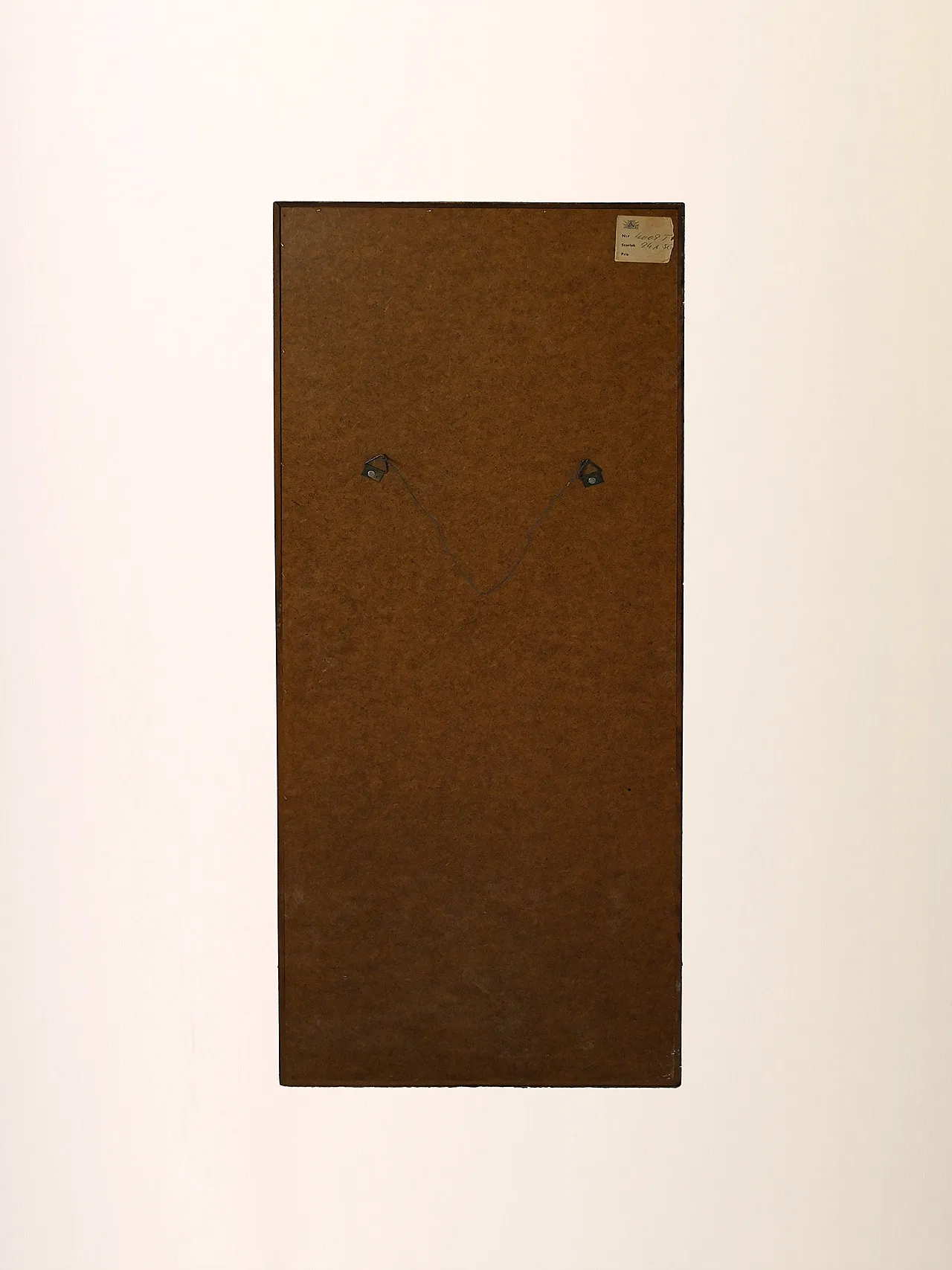 Specchio scandinavo in teak, anni '50 5