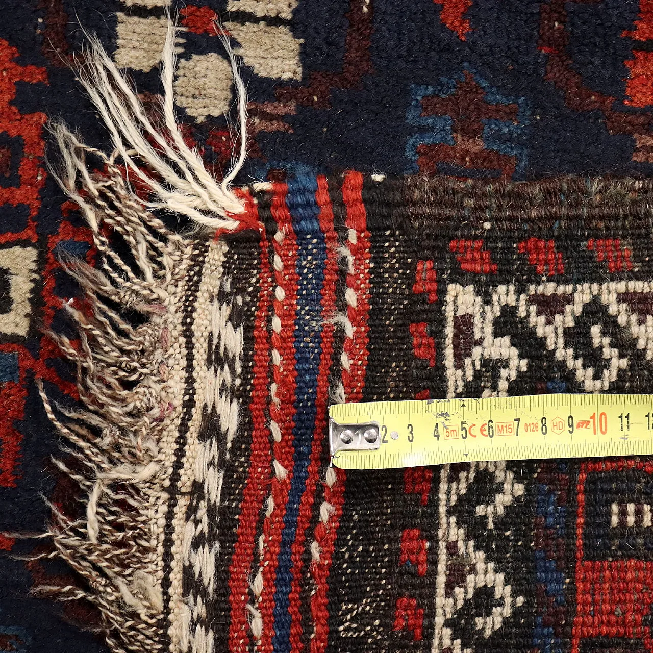 Tappeto Beluchi in lana con nodo pesante, fine '900 6