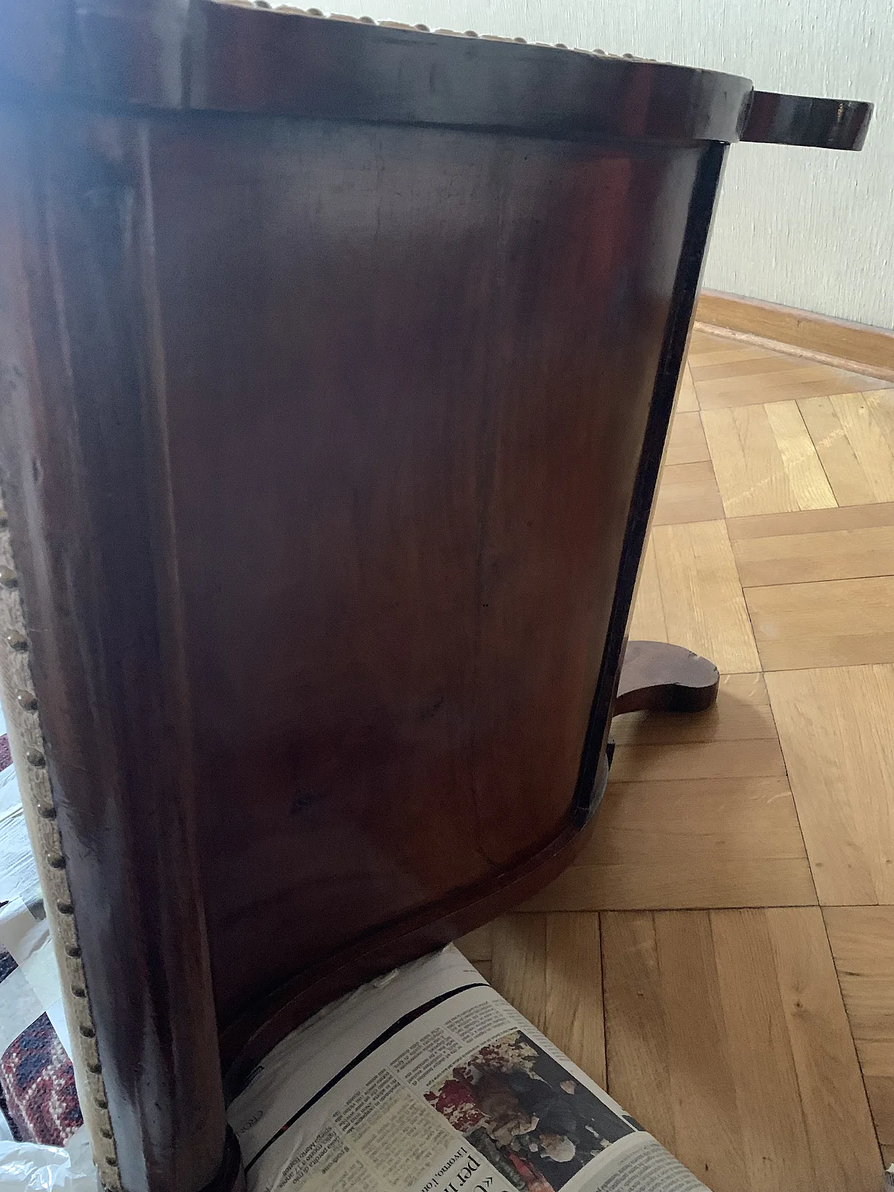 Sleigh sofa, 19th century 12