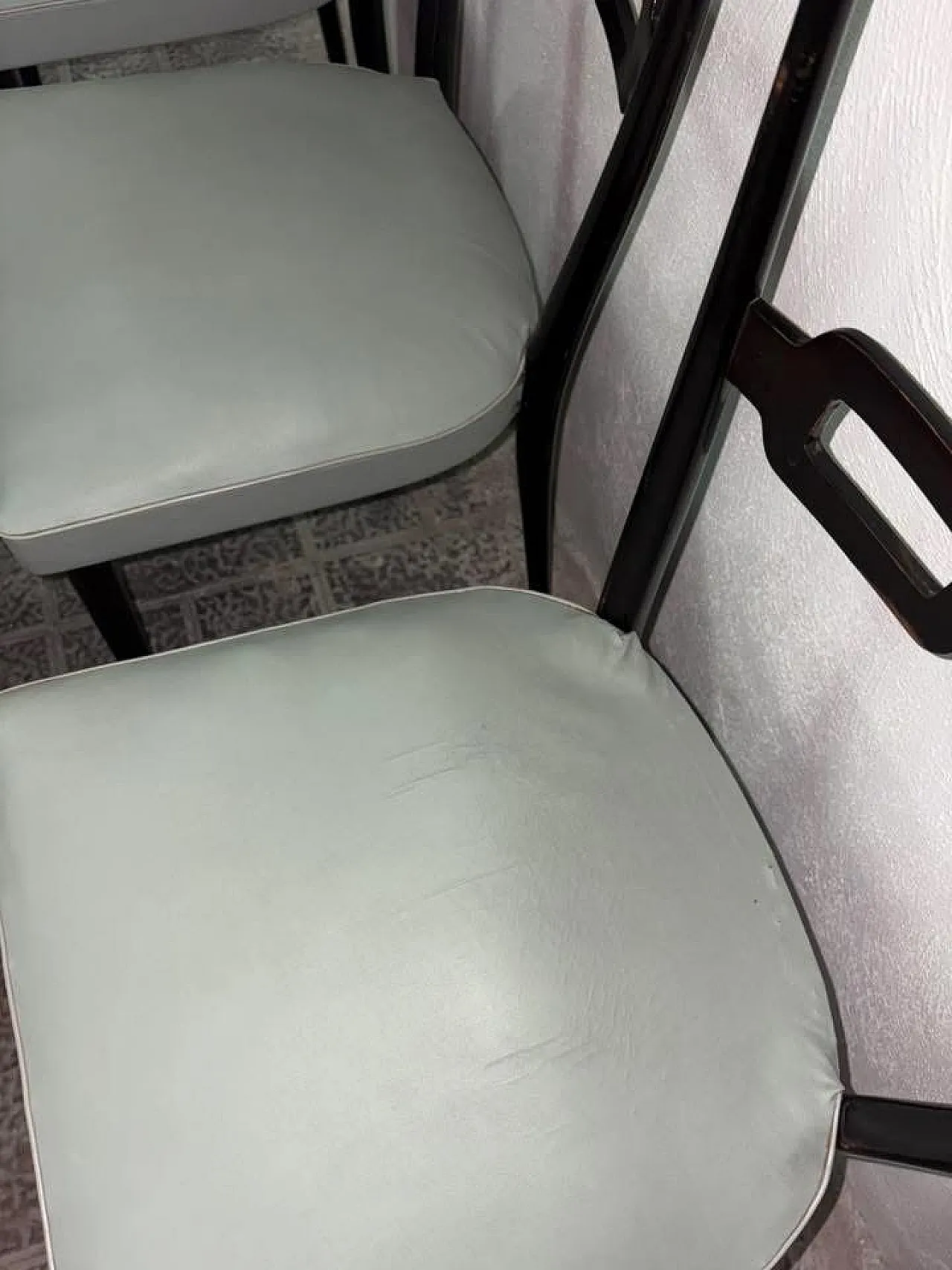 6 chairs Ico Parisi style, 50s 8