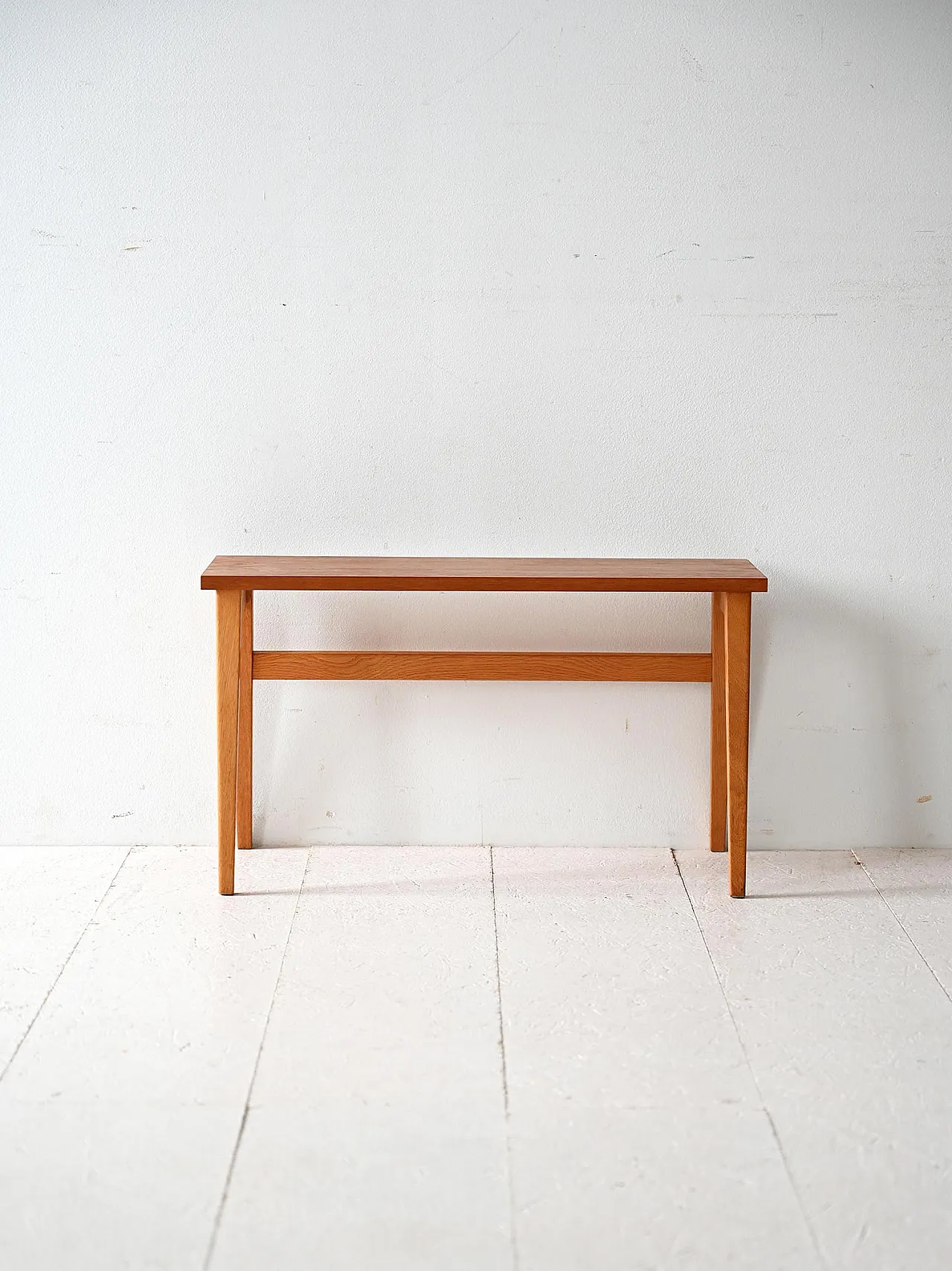 Tavolino scandinavo anni ’60 in teak e rovere 2