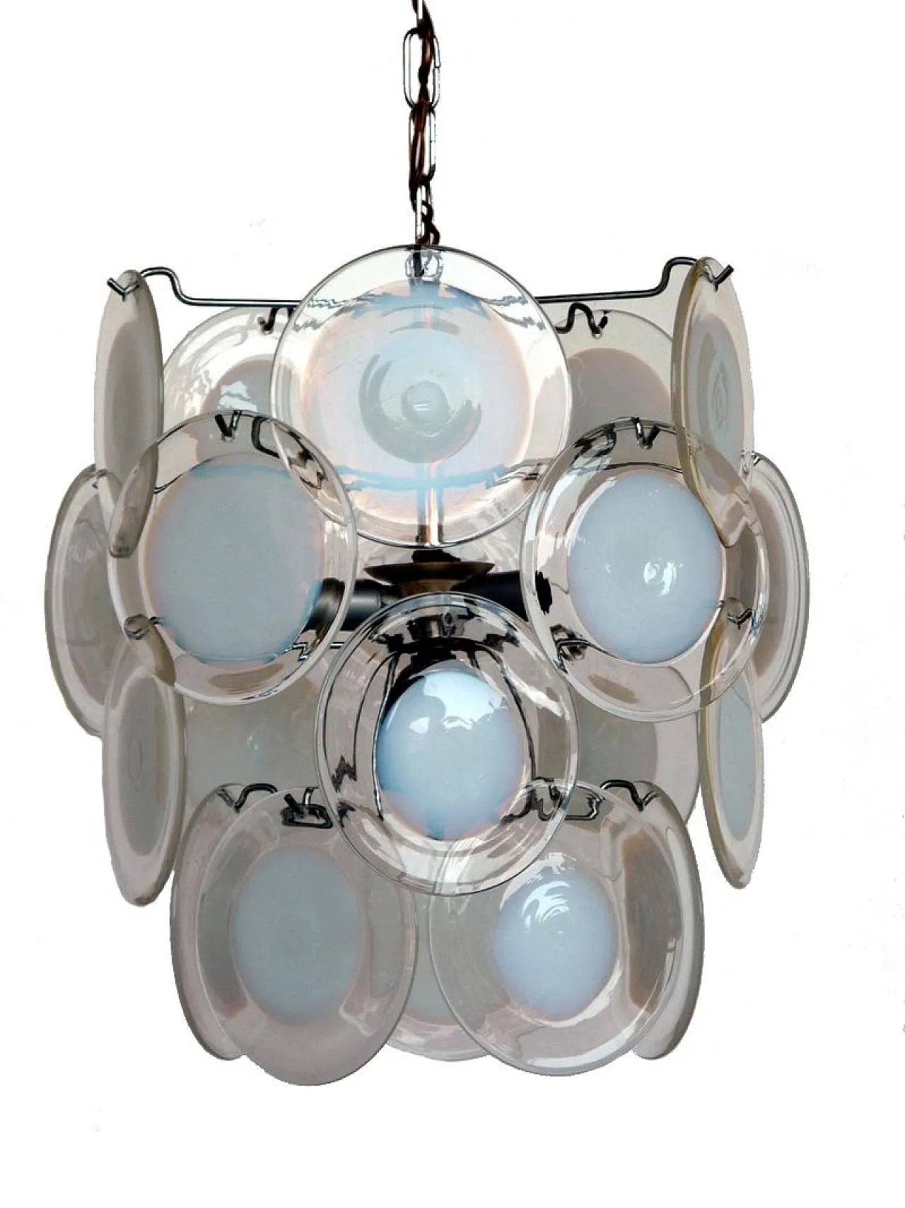 Murano glass pendant lamp by Vistosi, 1960s 2