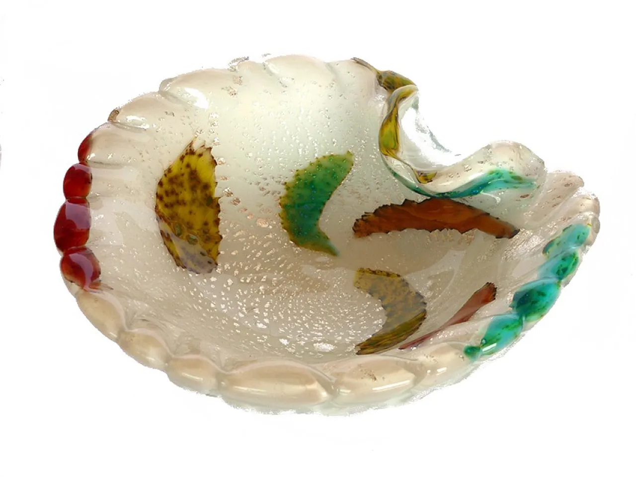 Posacenere Mid-Century in vetro, anni '50 1