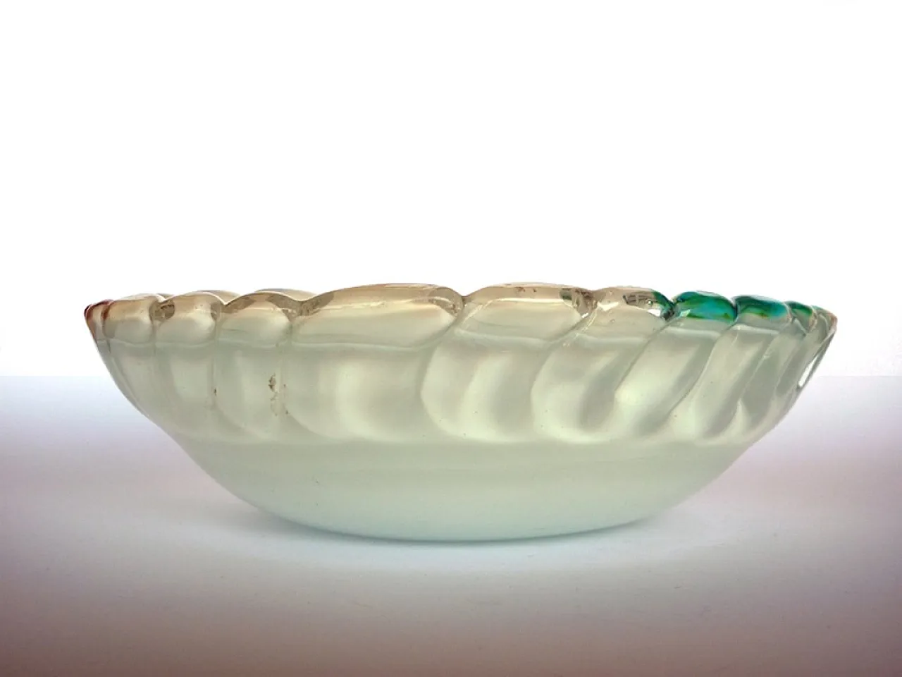 Posacenere Mid-Century in vetro, anni '50 3