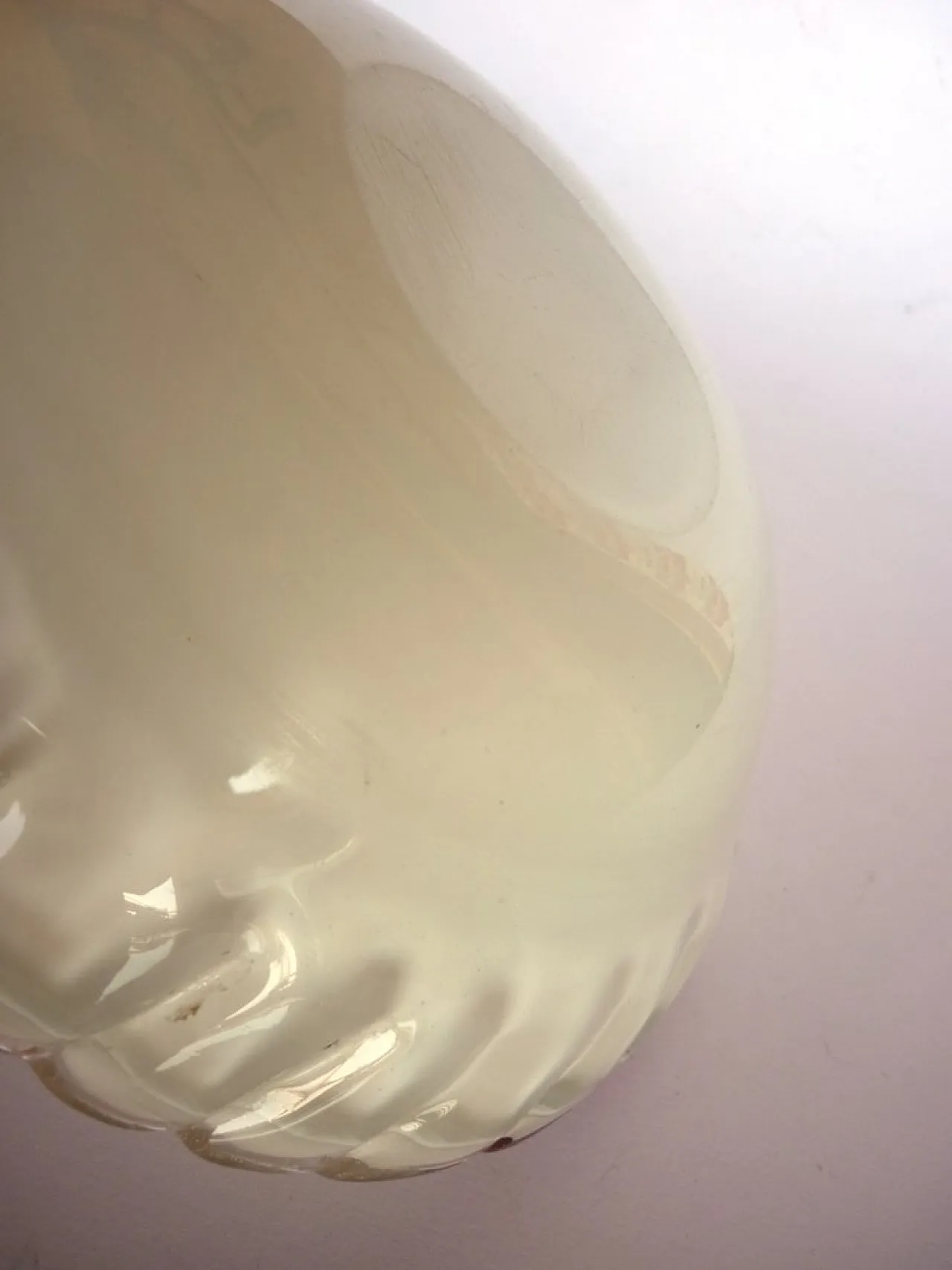 Posacenere Mid-Century in vetro, anni '50 4