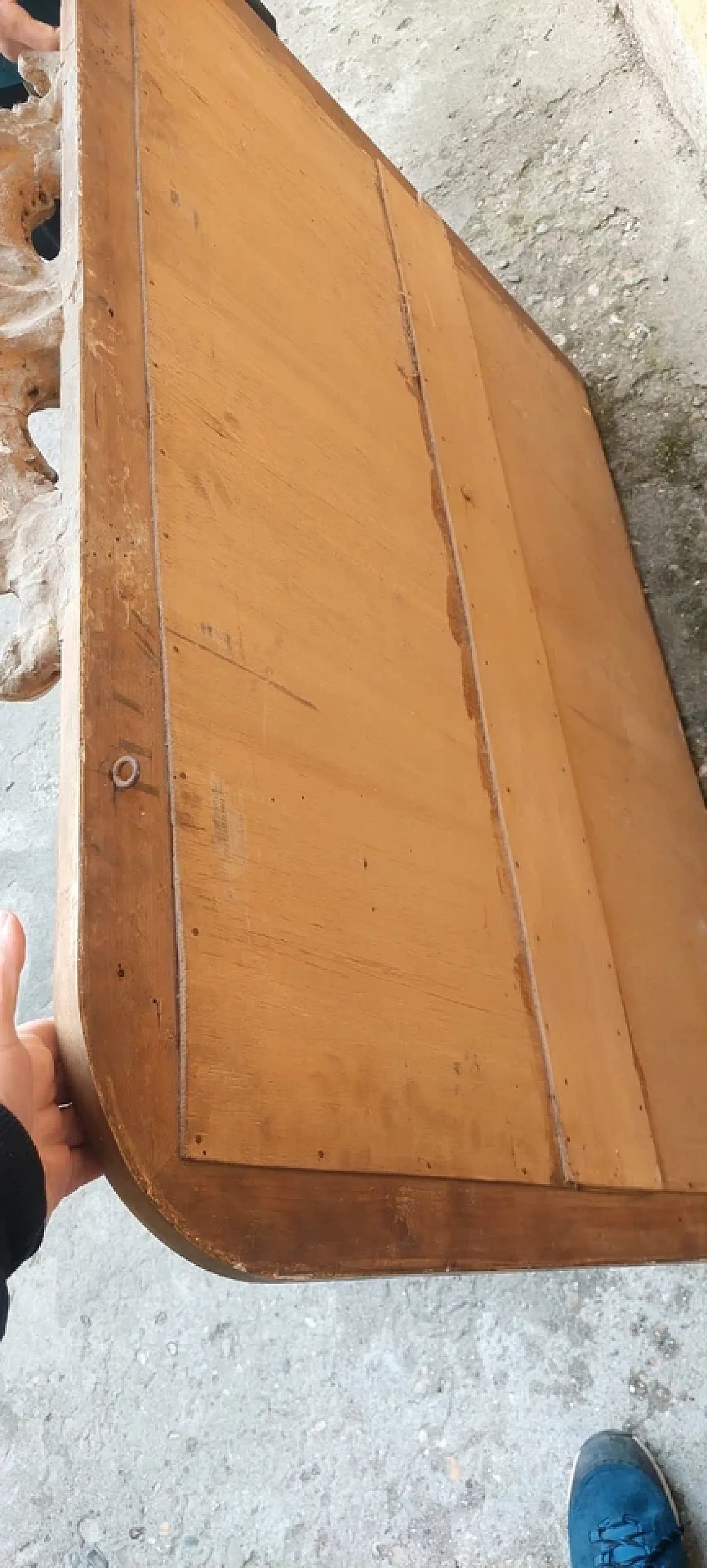 Specchiera Caminiera Luigi Filippo in legno dorato, '800 5