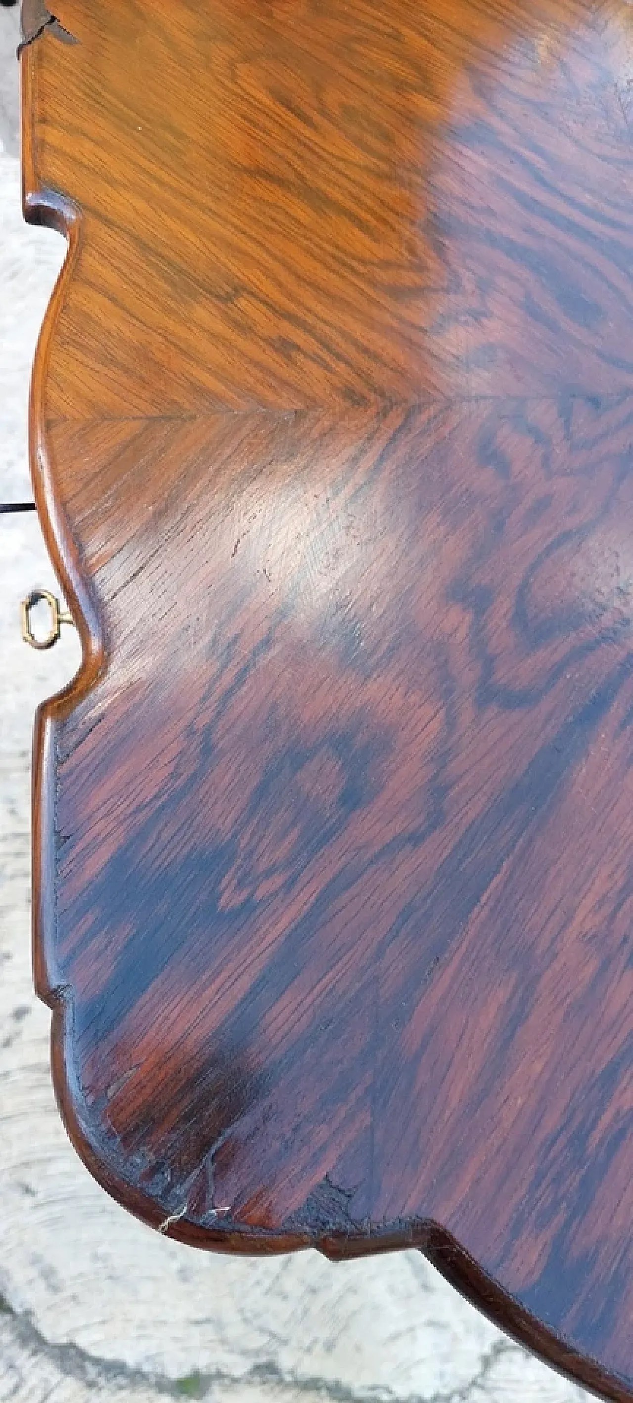 Louis Philippe rosewood panelled work table, 19th century 12