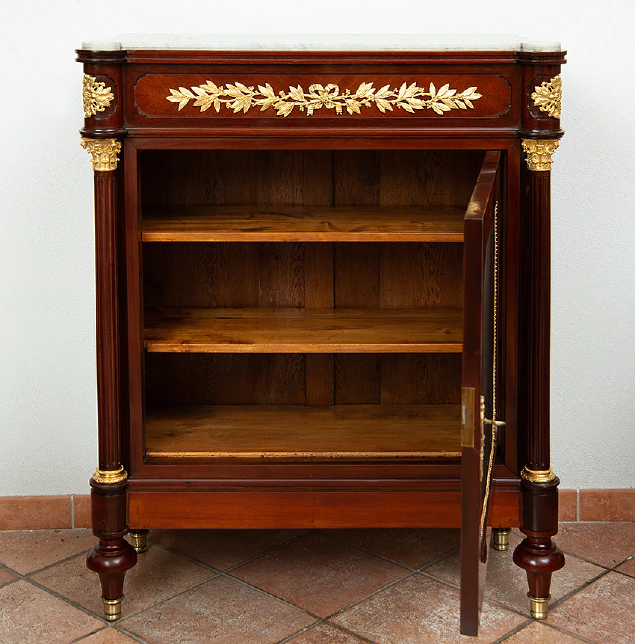 Sideboard Napoleon III French in the manner of "Vernis Martin", 19th c 6