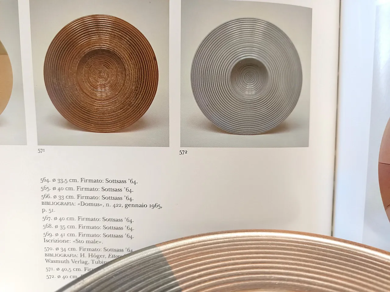 Black and Brown Hand-Painted Ceramic Piece by Franco Bucci, 70s 12