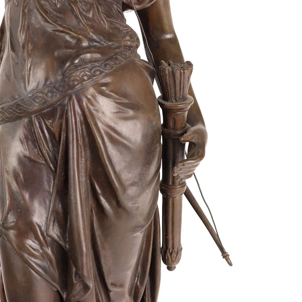 Candelabro in bronzo, '900 7