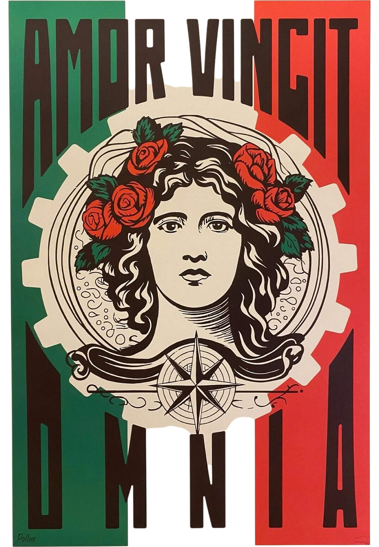 Pollux, Amor vincit omnia poster printed, 2020s 20