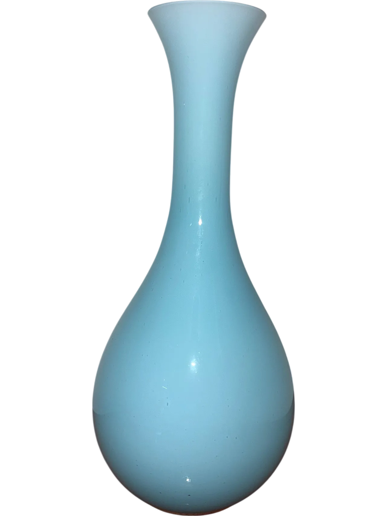 Vaso Murano azzurro, anni '50 6