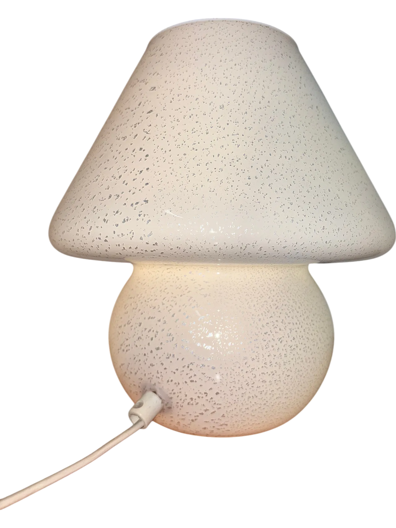 Murano glass mushroom lamp, 70s 8