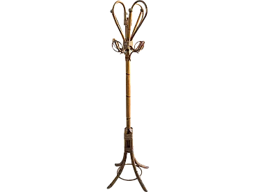 Rattan Coat Hanger, 1960s