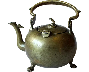Bronze teapot - Vintage from the 1950s
