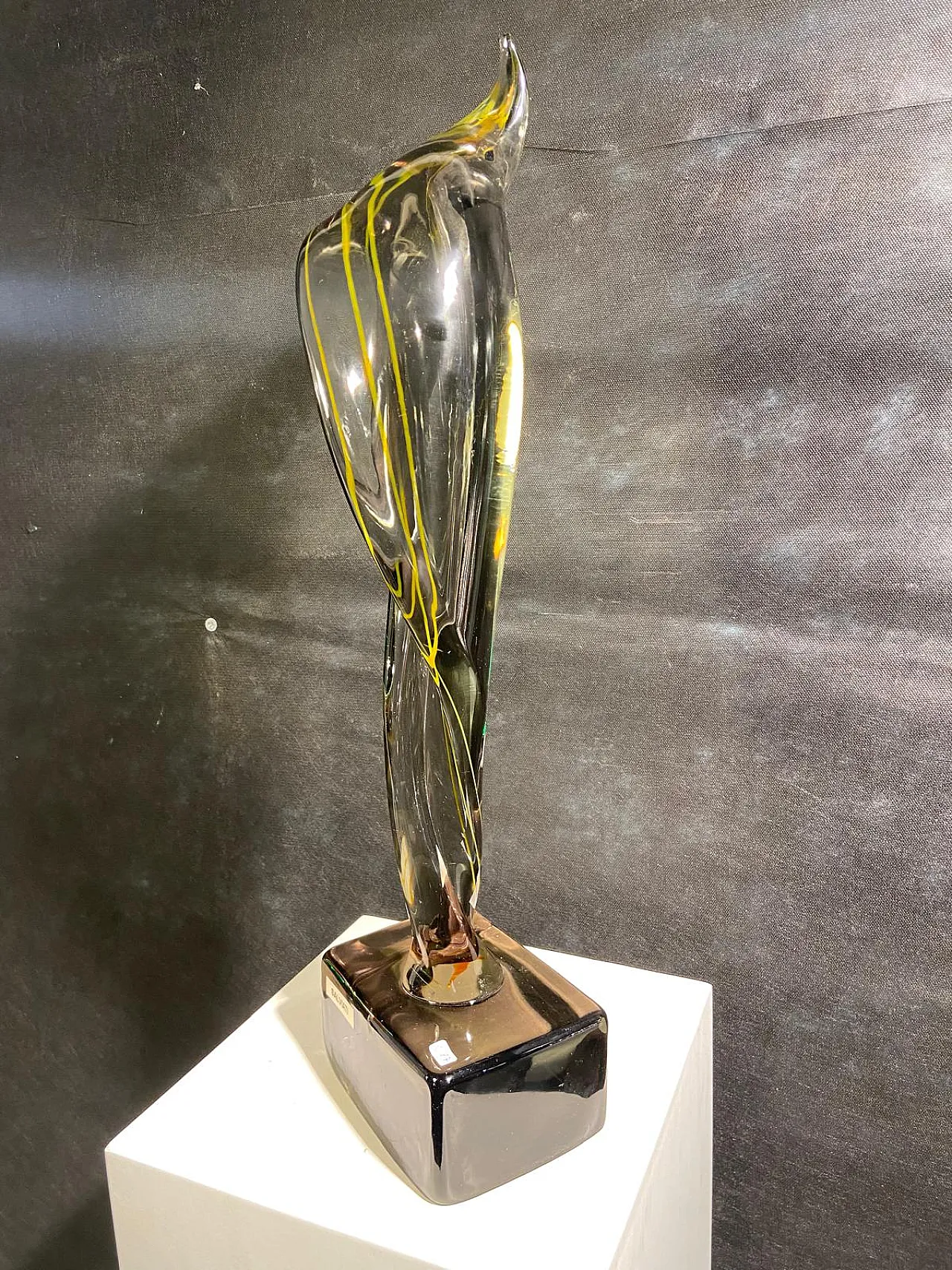 Alga, work of Salviati in Murano polychrome glass, 90s 3