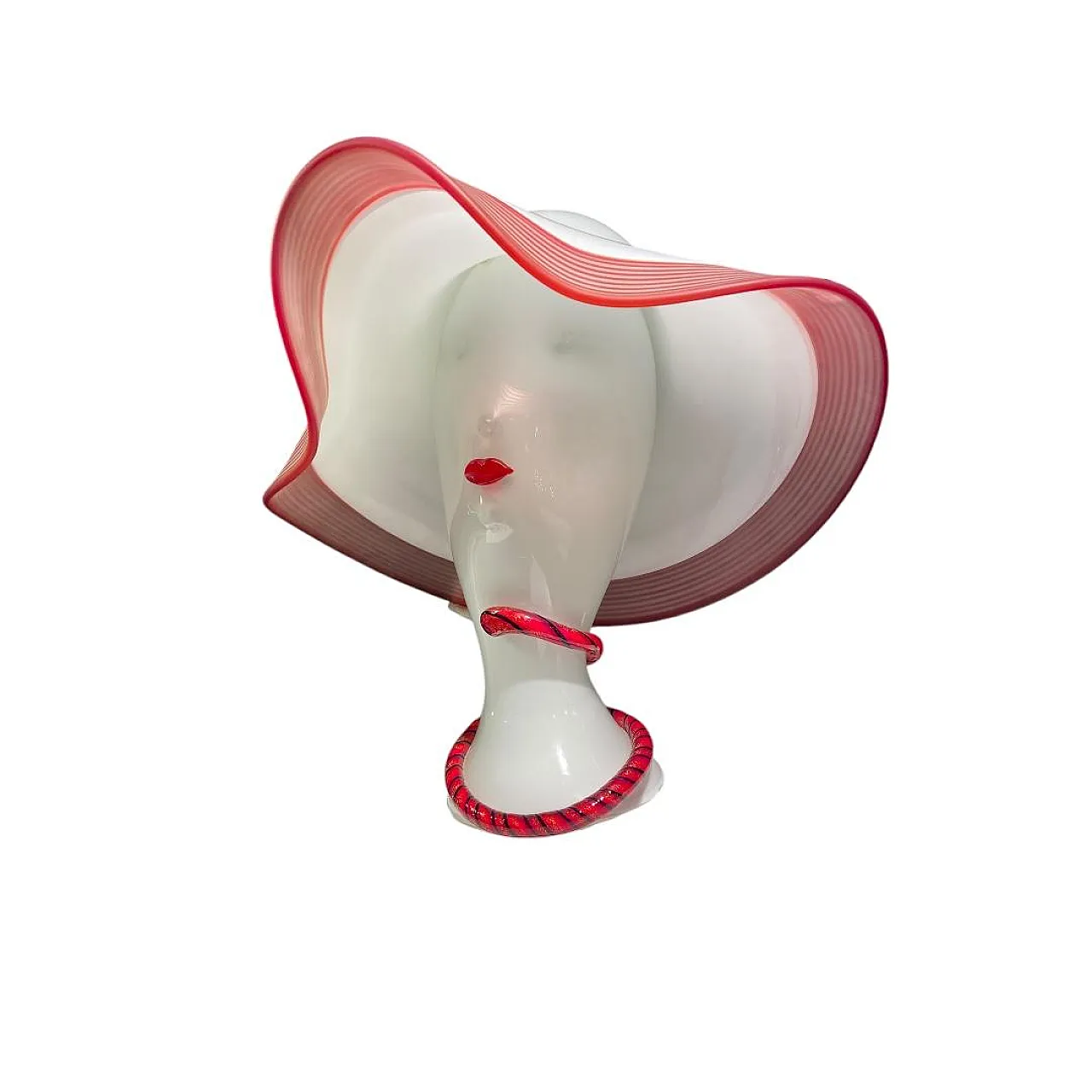 Scultura Art Decò Di Badioli in Vetro di Murano, anni '70 1