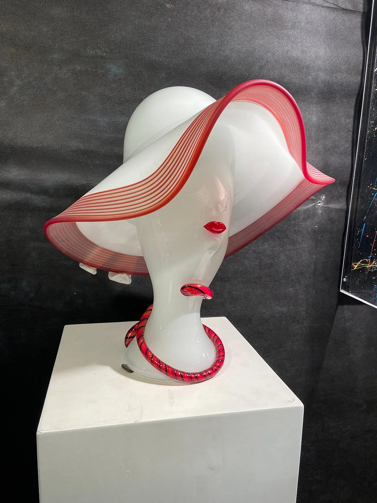 Scultura Art Decò Di Badioli in Vetro di Murano, anni '70 5