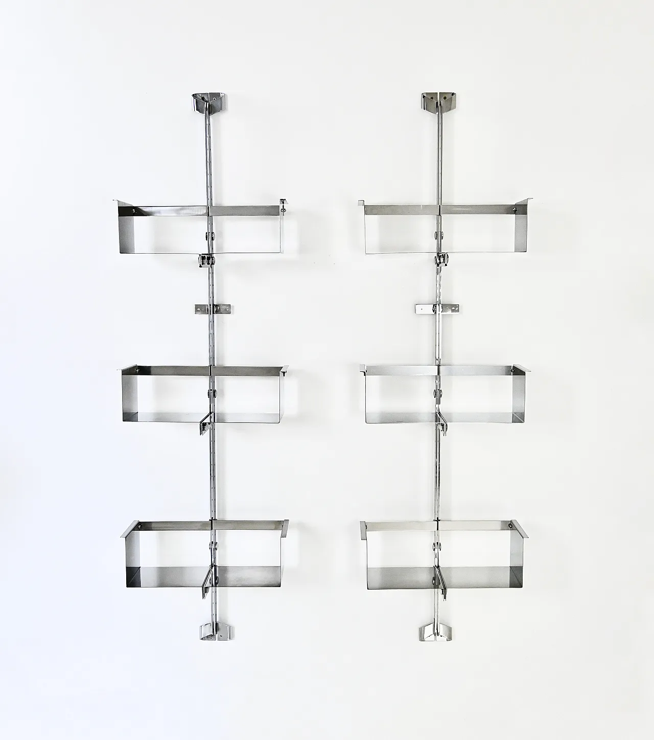 Coppia p700 unità murale di Vittorio Introini per Saporiti, anni '60 1