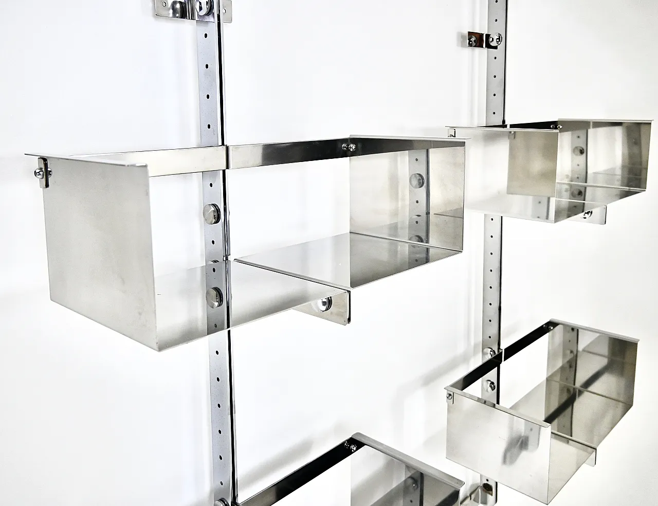 Coppia p700 unità murale di Vittorio Introini per Saporiti, anni '60 4