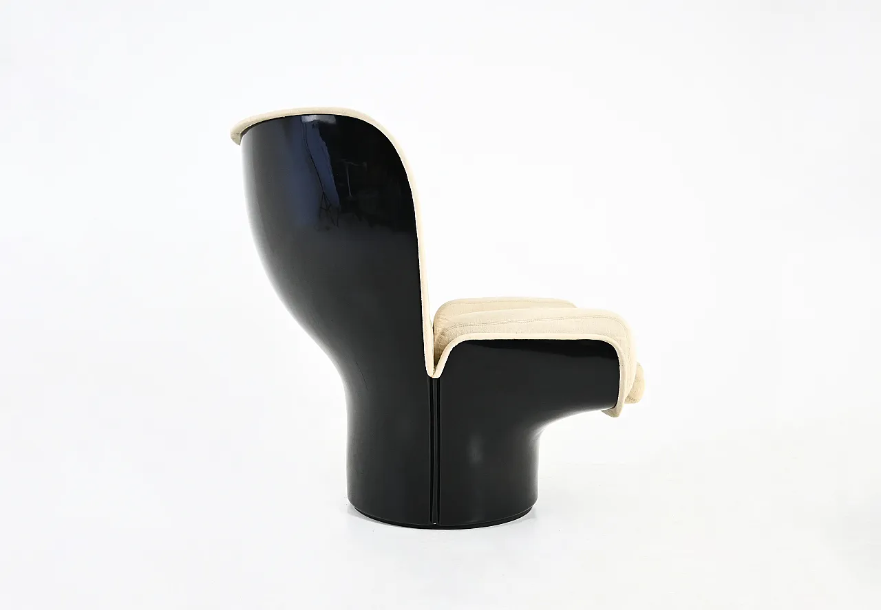 Elda Lounge Chair di Joe Colombo per Comfort, Italia degli anni '60 4