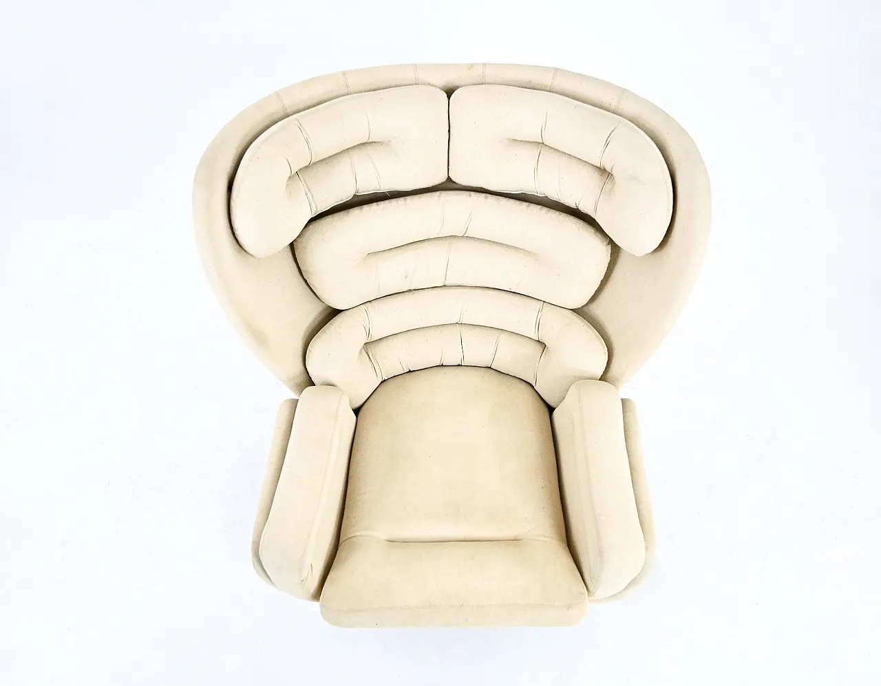 Elda Lounge Chair di Joe Colombo per Comfort, Italia degli anni '60 7
