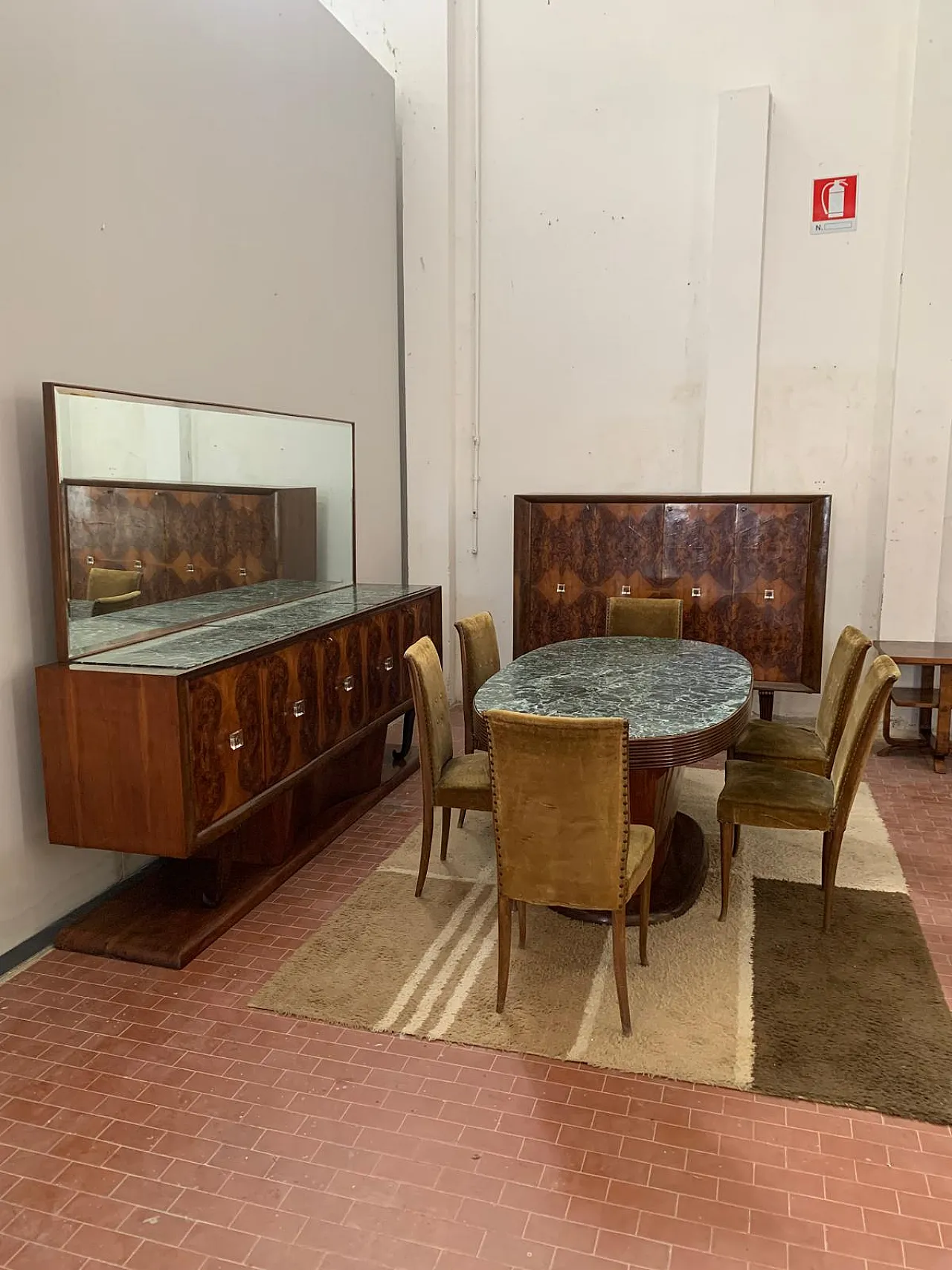 Table and 10 chairs, 1940 4