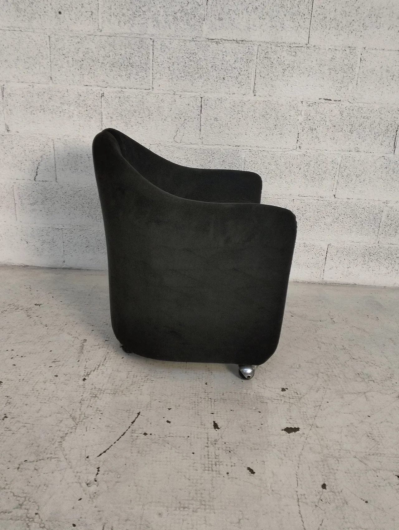 4 sedie su ruote PS142 di Eugenio Gerli per Tecno anni '70 8