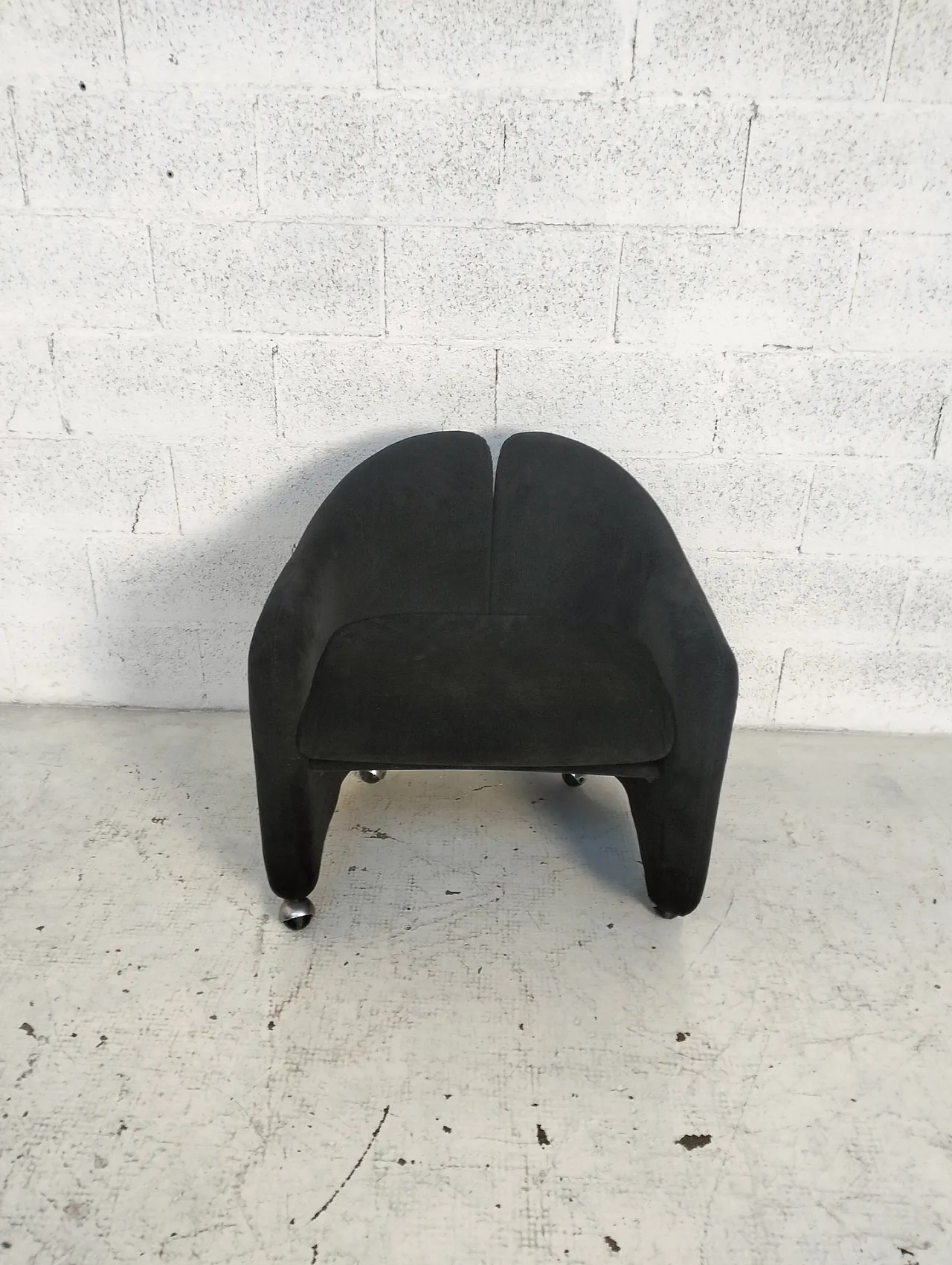 4 sedie su ruote PS142 di Eugenio Gerli per Tecno anni '70 10