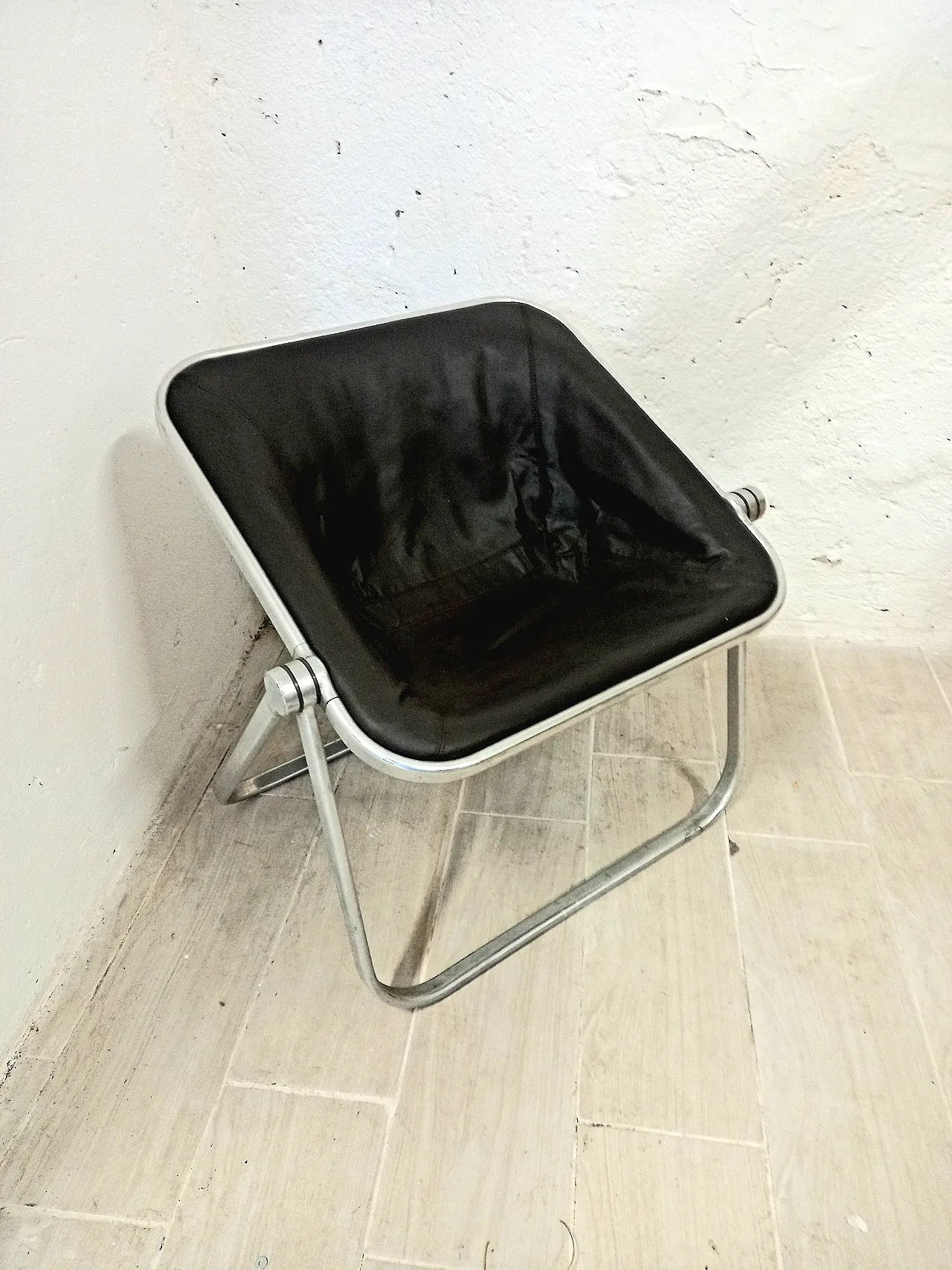 Plona armchair, by Castelli leather, 70s 1