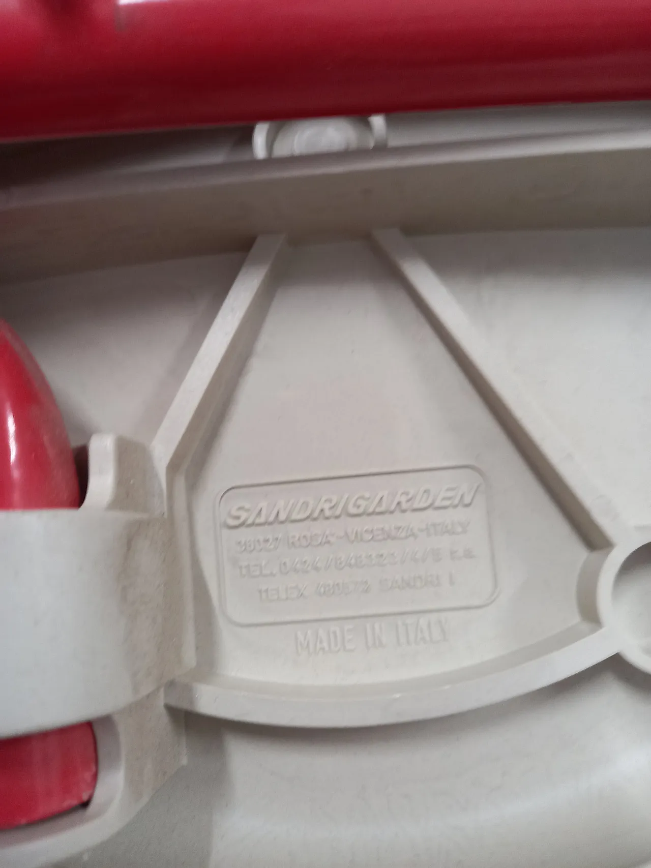 Pair of Ulysse Sandrigar production stroller stools, 80s 5