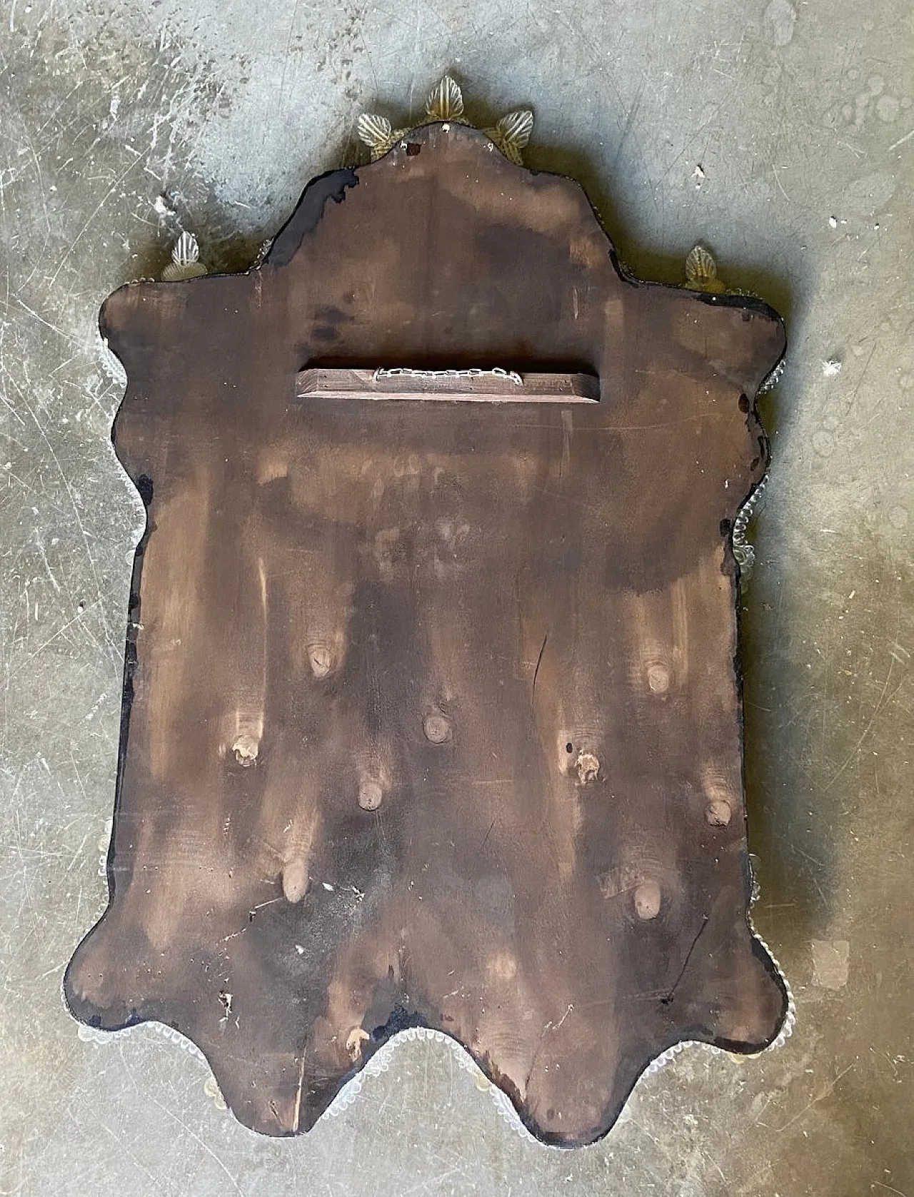 Large Venetian Murano Glass Wall Mirror, 1960s 9